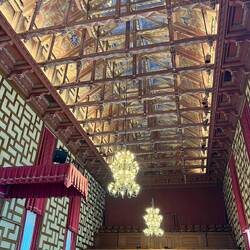 Ceiling of City Council Chamber