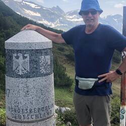 Start am Haldenwanger Eck vor einem Jahr