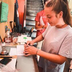 Stempeljunge heute die Schöne