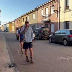 Ankunft bei der ersten Pause heute, nachdem die andere Truppe schon eine Stunde Pause machte