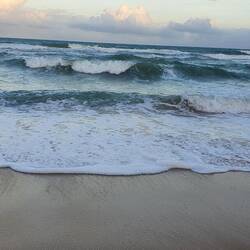 wieder sehr hohe Wellen