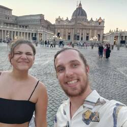 Und dank Lars haben wir dann tatsächlich noch beim Vatikan vorbei geschaut.