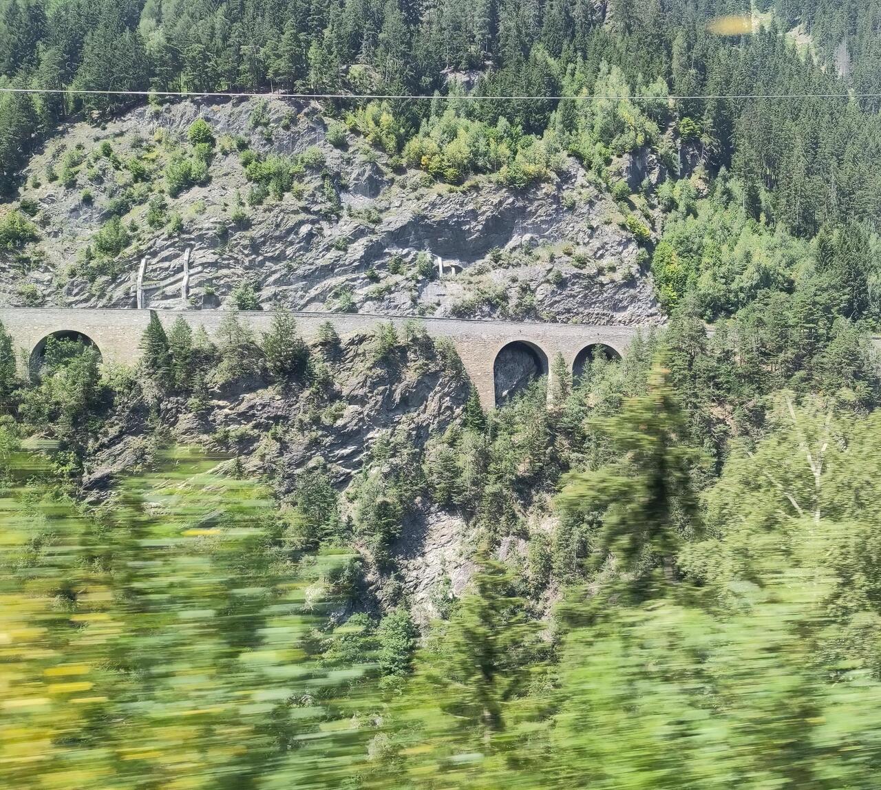 Brücke kurz vor St. Anton am Arlberg