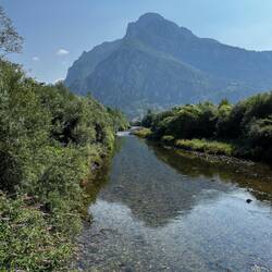 Fluss Chiese in Storo