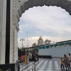 Der Eingang zum goldenen Tempel der Sikh