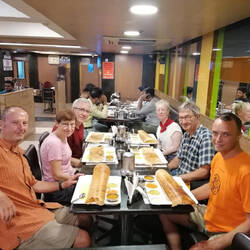 Das vegetarische Abschluss-Abendessen