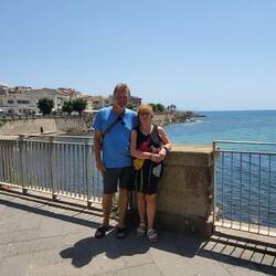Auf der Promenade in Alghero