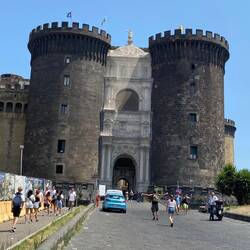 Castle Nuovo - looked like a classic lego castle to me