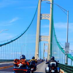 Back on the Mackinac Bridge