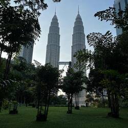Kuala Lumpur twin towers.