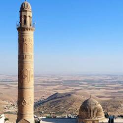 Grosse Moschee und Sicht auf Syrien