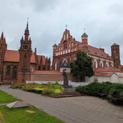St Anne's Cathedral some of the best baroque architecture in Central and eastern europe