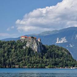 Burg von Bled.