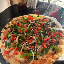 Untypisch für Mexiko, trotzdem endlich mal wieder Pizza