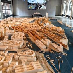 Stadtmodell der HafenCity