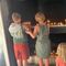 Lighting a candle for grandma Ruetten