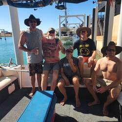 Terry took the boys on an overnighter.