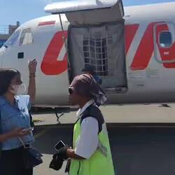 Our flight in a nutshell 🥜