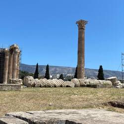 Column thats fallen at Tenple of Olymian Zeuss