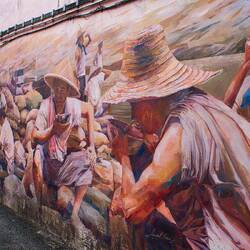 Straßenkunst von Leonard Siaw