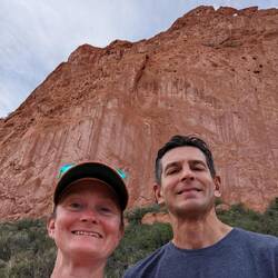 Kissing Camels formation on the top