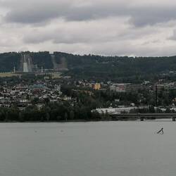 Blick auf Lillehammer