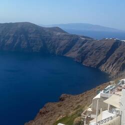 We walked all the way over THERE .. far left