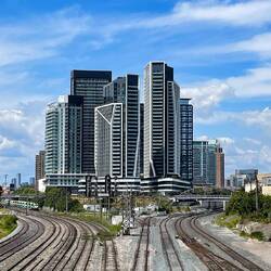 Ubiqutous high rises ... they are everywhere — Toronto, ON ... Canada.