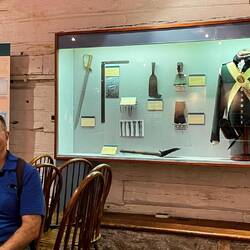 One of several exhibits at Fort York — Toronto, ON ... Canada.