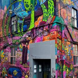 Graffiti Alley — Toronto, ON ... Canada.