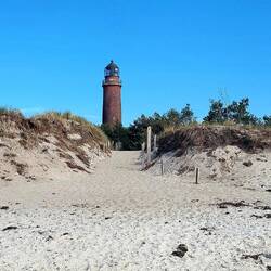 In 50 Jahern wird der Leuchturm von der Ostsee aufgefressen sein!🙄