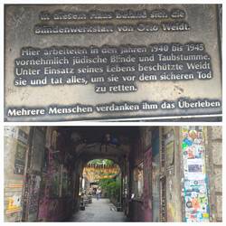 Neben dem Hackeschen Markt, sehr interessant