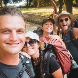 Reunion Freude mit Kiara, Stefania und Riley