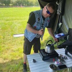 Bringt es auf Temperatur...