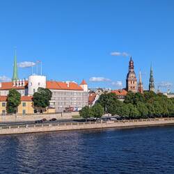 View of old town from the south