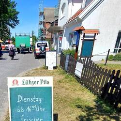 Genau um 16 Uhr fuhr EIGENTLICH unsere Fähre nach Rügen!