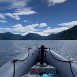 Unser windigster Abschnitt, harmlos im Vergleich zu sonstigem Wetter