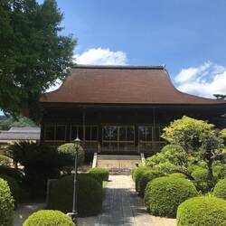 Hauptgebäude des Ryufukuji Tempel