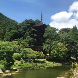 Pagode beim Rurikoji Tempel