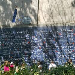 la Mur des je t'aime