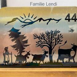 … sehr kreative Kartenständer … 👌