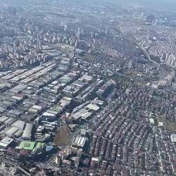 Istanbul from the air - a huge town!
