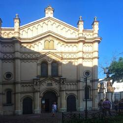 Modern day synagogue in Kazimierz