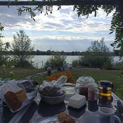 Frühstück am See😀👍
