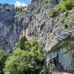Außerhalb der Skocjan Höhlen