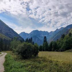 This is a deep valley