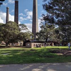 Brickworks chimneys and kilns