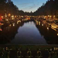 Abendstimmung in Amsterdam