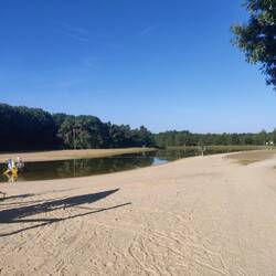 Zwemmeer op de camping