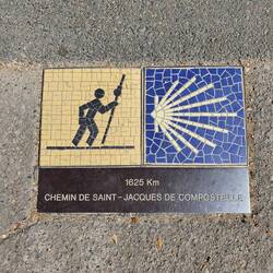 Die Kathedrale liegt auf dem Jacobsweg